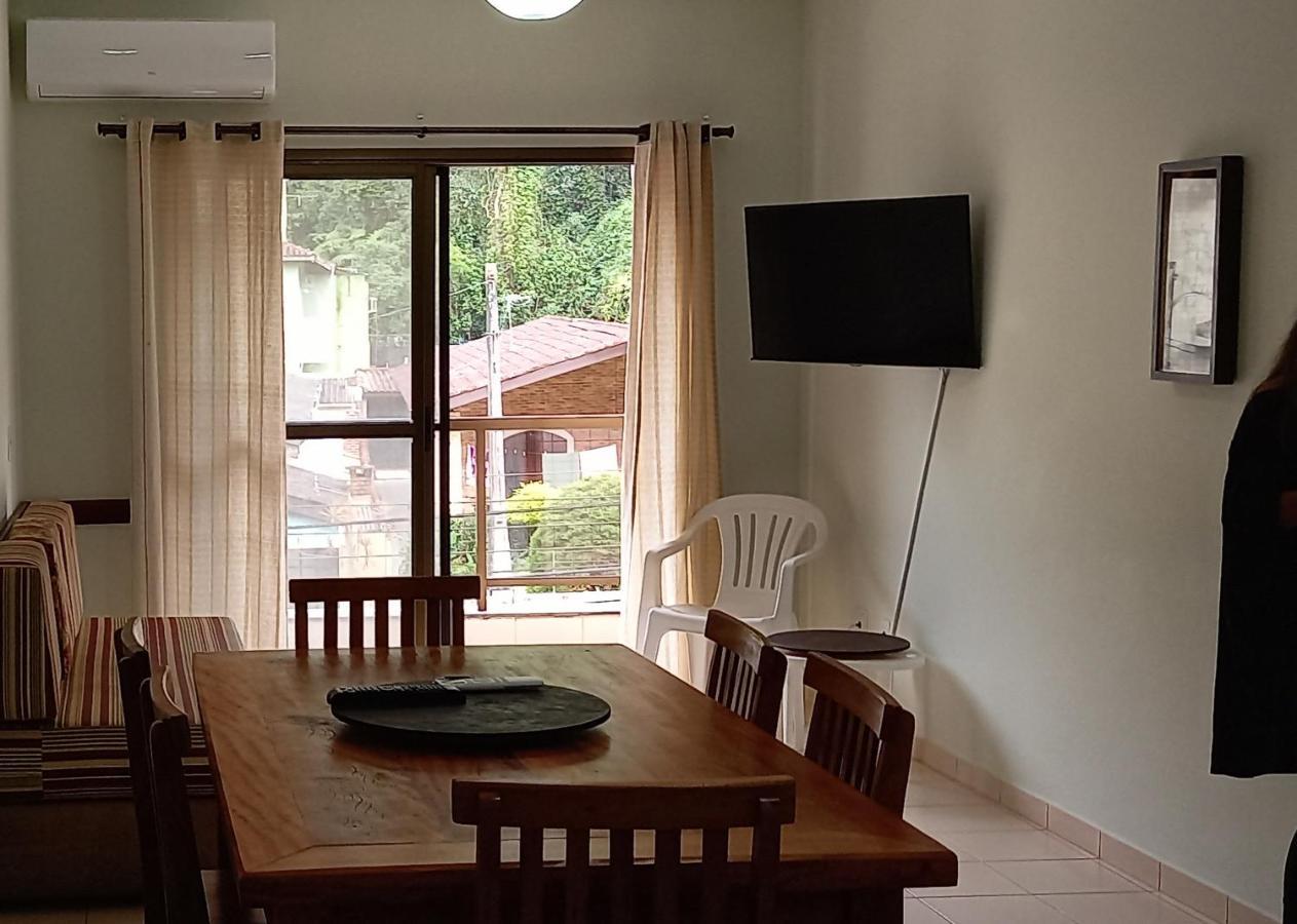 Apartamento Climatizado A 150 Metros Da Praia Ubatuba Dış mekan fotoğraf